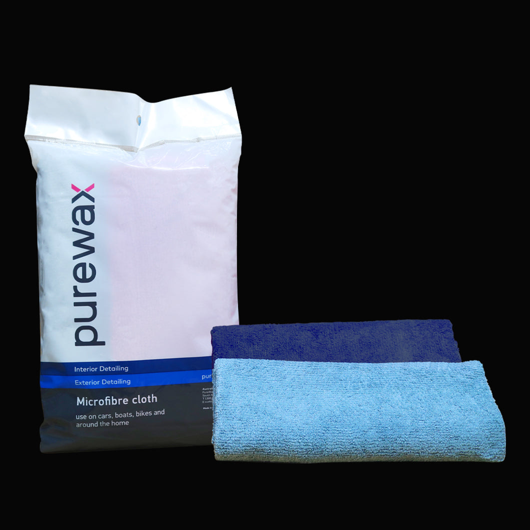 Purewax Microfiber Cloth 1 Pack (2 pcs)